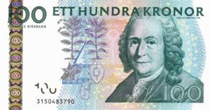 Sweden, 100 Krone, P65b