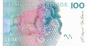 Sweden, 100 Krone, P65b