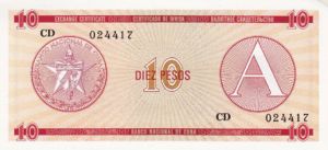 Cuba, 10 Peso, FX4