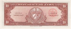 Cuba, 10 Peso, P79b