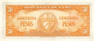 Cuba, 50 Peso, P81b