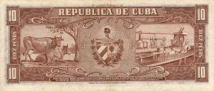 Cuba, 10 Peso, P88c