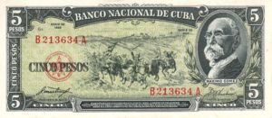 Cuba, 5 Peso, P91a