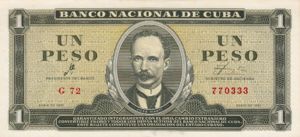 Cuba, 1 Peso, P94a