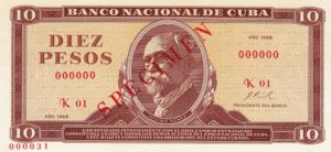 Cuba, 10 Peso, CS6