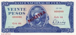 Cuba, 20 Peso, CS17