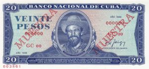 Cuba, 20 Peso, CS22