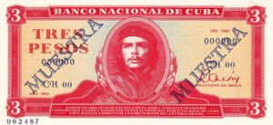 Cuba, 3 Peso, P107s
