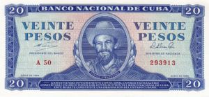 Cuba, 20 Peso, P97b