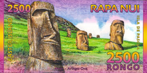 Easter Island, 2,500 Rongo, 