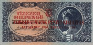 Hungary, 10,000 Milpengo, P126New