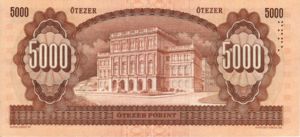 Hungary, 5,000 Forint, P177b