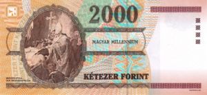 Hungary, 2,000 Forint, P186a