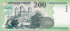 Hungary, 200 Forint, P187a