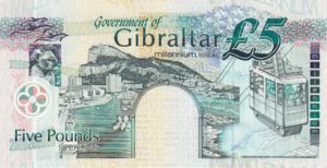 Gibraltar, 5 Pound, P29