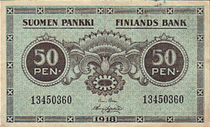 Finland, 50 Penniä, P34