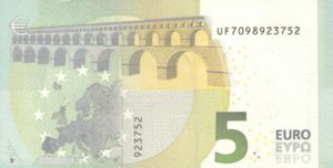 European Union, 5 Euro, P20u