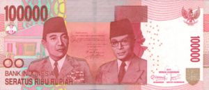Indonesia, 100,000 Rupiah, P153a