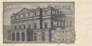 Italy, 1,000 Lira, P101f