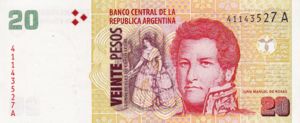 Argentina, 20 Peso, P349