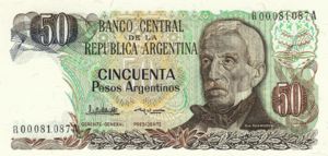 Argentina, 50 Peso Argentino, P314a