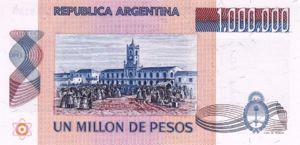 Argentina, 1,000,000 Peso, P310