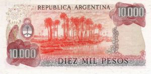 Argentina, 10,000 Peso, P306b