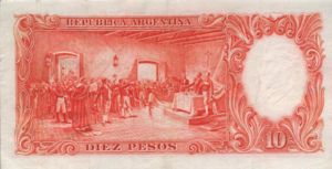 Argentina, 10 Peso, P270c