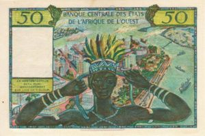 West African States, 50 Franc, P1