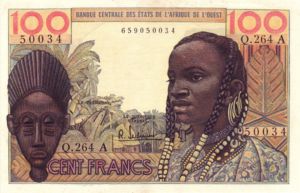 West African States, 100 Franc, P101Ag