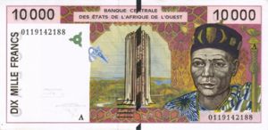 West African States, 10,000 Franc, P114Aj