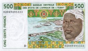 West African States, 500 Franc, P410Dm