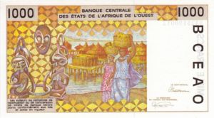 West African States, 1,000 Franc, P411Dc