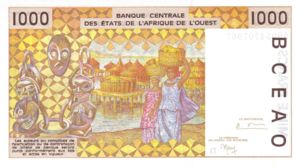 West African States, 1,000 Franc, P411Di