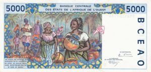 West African States, 5,000 Franc, P413Dc