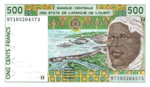 West African States, 500 Franc, P610Hh