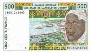 West African States, 500 Franc, P710Kl
