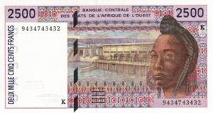 West African States, 2,500 Franc, P712Kc