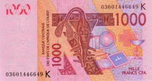 West African States, 1,000 Franc, P715Ka