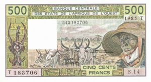 West African States, 500 Franc, P806Th