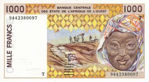 West African States, 1,000 Franc, P811Td
