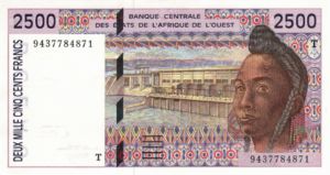West African States, 2,500 Franc, P812Tc