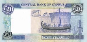 Cyprus, 20 Pound, P63c