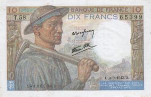 France, 10 Franc, P99d