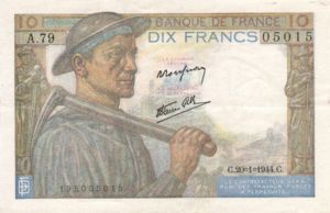 France, 10 Franc, P99c