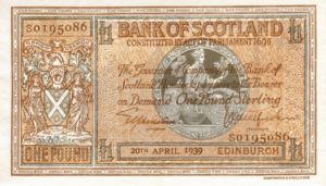 Scotland, 1 Pound, P91b
