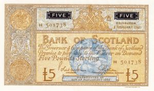 Scotland, 5 Pound, P106c
