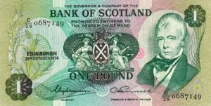Scotland, 1 Pound, P111c