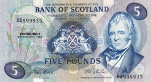 Scotland, 5 Pound, P112f