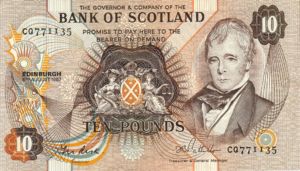 Scotland, 10 Pound, P113c